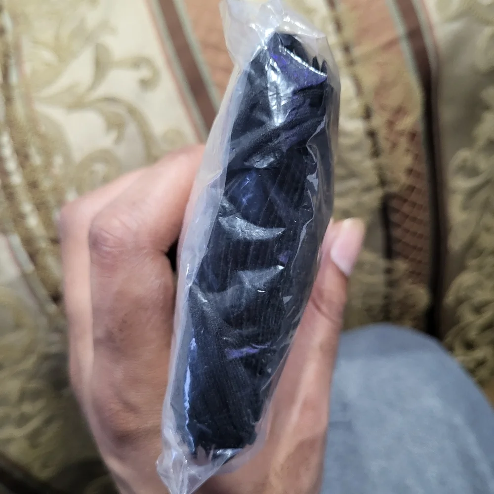15 Pack Disposable 3-Ply Black Face Mask Ear Loop